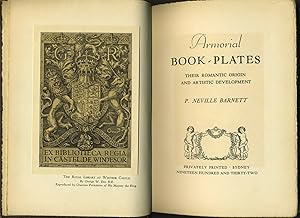 Imagen del vendedor de Armorial Book-Plates: Their Romantic Origin and Artistic Development a la venta por Antipodean Books, Maps & Prints, ABAA