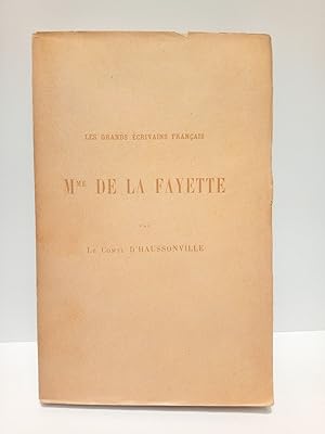 Bild des Verkufers fr Mme. de la Fayette zum Verkauf von Librera Miguel Miranda