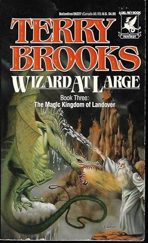 Seller image for WIZARD AT LARGE - The Magic Kingdom of Landover #3 for sale by Books from the Crypt