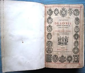 catalogue de livres anciens et modernes rares et curieux