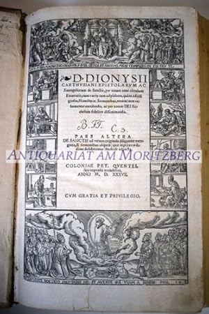 Seller image for Epistolarum ac Evangeliorum de Sanctis, per totum anni circulum Ennarratio (.). Pars altera (von 2) de Sanctis ad verum originale diligenter recognita, & sermonibus aliquod (quae in priore ac ditione desiderantur) studiose adaucta. Nur Band 2 (von 2). for sale by Antiquariat am Moritzberg