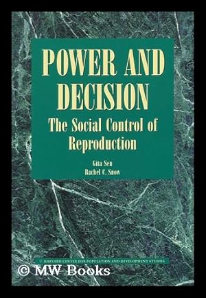 Image du vendeur pour Power and Decision : the Social Control of Reproduction mis en vente par MW Books Ltd.