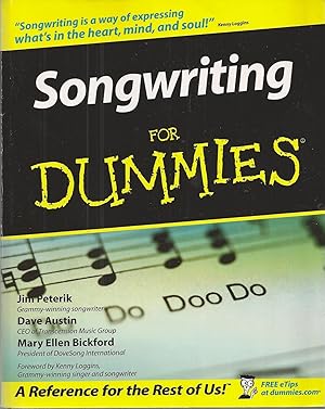Imagen del vendedor de Songwriting For Dummies a la venta por BYTOWN BOOKERY