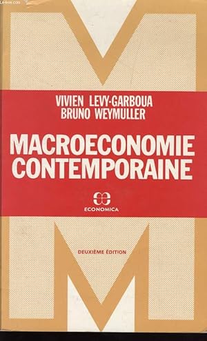 Image du vendeur pour MACROECONOMIE CONTEMPORAINE 2me dition mis en vente par Le-Livre