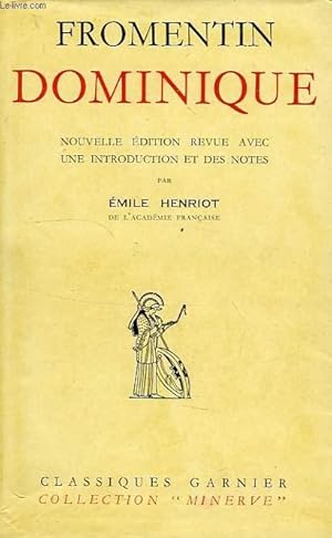 Bild des Verkufers fr DOMINIQUE zum Verkauf von Le-Livre