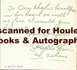 Autograph Note Signed