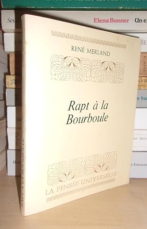 Seller image for RAPT A LA BOURBOULE for sale by Planet's books