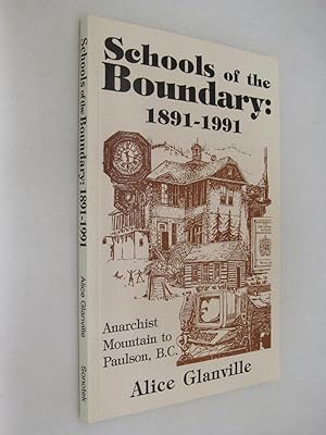 Immagine del venditore per Schools of the Boundary, 1891-1991 venduto da Renaissance Books