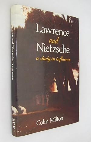 Bild des Verkufers fr Lawrence and Nietzsche: A Study in Influence zum Verkauf von Renaissance Books