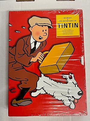 Seller image for The Adventures of Tintin - Tintin in the Americas BOX SET containing: Tintin in America, Tintin and the Broken Ear, The Seven Crystal Balls, Prisoners of the Sun, and Tintin and the Picaros for sale by CKR Inc.