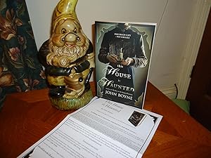 Seller image for THIS HOUSE IS HAUNTED+++A SUPERB UK UNCORRECTED PROOF COPY+++PLUS PUBLISHERS PRESS RELEASE+++FIRST EDITION FIRST PRINT+++ for sale by Long Acre Books