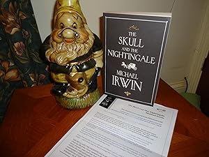 Seller image for THE SKULL AND THE NIGHTINGALE+++A SUPERB UK UNCORRECTED PROOF COPY+++PLUS PUBLISHERS PRESS RELEASE+++FIRST EDITION FIRST PRINT+++ for sale by Long Acre Books