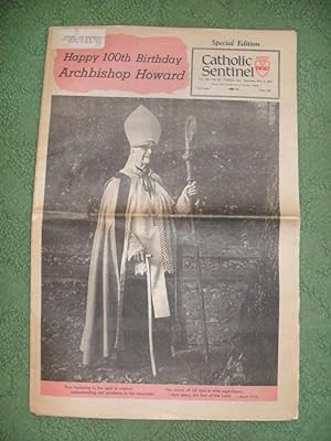 Imagen del vendedor de Catholic Sentinel, Portland, Ore. Saturday, Nov. 5, 1977 Special Edition (Happy 100th Birthday Archbishop Howard) a la venta por Rose City Books