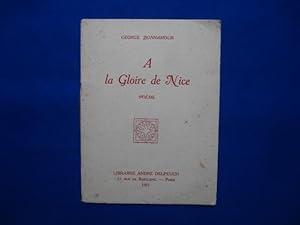A La Gloire de Nice. Poème (envoi de l'auteur)