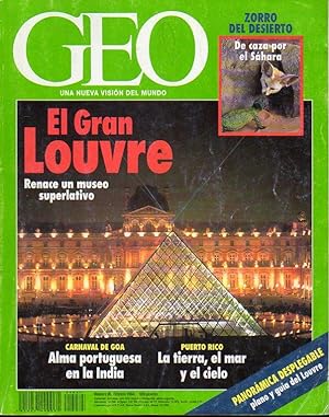 Imagen del vendedor de GEO. Una Nueva Visin del Mundo. Revista Mensual de Grandes Reportajes. N 85. El gran Louvre (con desplegable). El carnaval de Goa. Puerto Rico. Vizcaya, urbana, rural y minera. Comida china. a la venta por angeles sancha libros