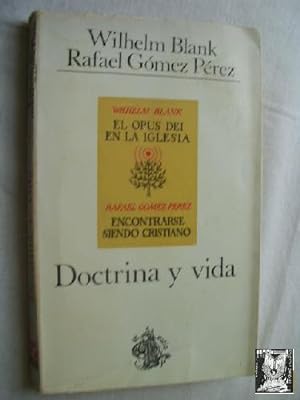 Seller image for DOCTRINA Y VIDA for sale by Librera Maestro Gozalbo
