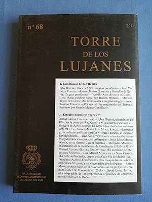 Torre de los Lujanes : revista semestral de humanidades y ciencias sociales. Nº 68, 2011
