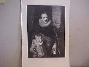 Bild des Verkufers fr Portrait Of Richardot And His Son zum Verkauf von Legacy Books II