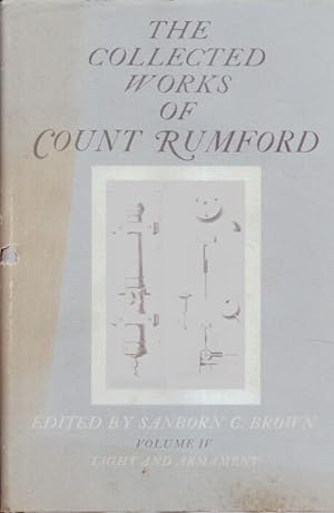 The Collected Works of Count Rumford Volume IV