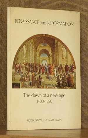 Seller image for RENAISSANCE AND REFORMATION for sale by Andre Strong Bookseller