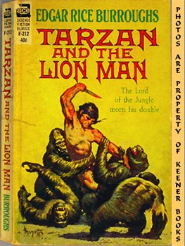 Tarzan And The Lion Man: The Lord of the Jungle Meets His Double : Ace F-212, #17: The Famous Tar...
