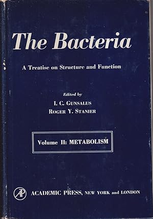Bild des Verkufers fr The Bacteria: a Treatise on Structure and Function. Volume II. Metabolism zum Verkauf von Jonathan Grobe Books