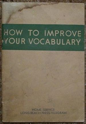 How to Improve Your Vocabulary