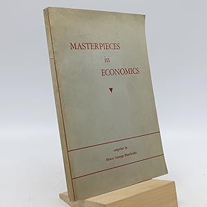 Bild des Verkufers fr Masterpieces in Economics zum Verkauf von Shelley and Son Books (IOBA)
