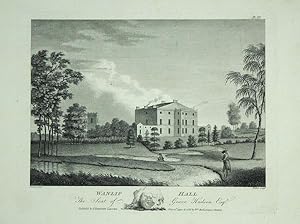 Original Antique Engraving Illustrating Wanlip Hall, The Seat of Grave Hudson Esq. Published By J...