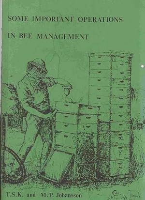 Imagen del vendedor de Some Important Operations in Bee Management. a la venta por C. Arden (Bookseller) ABA