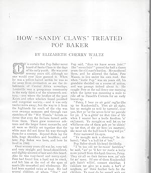Seller image for How "Sandy Claws" Treated Pop Baker for sale by Legacy Books II