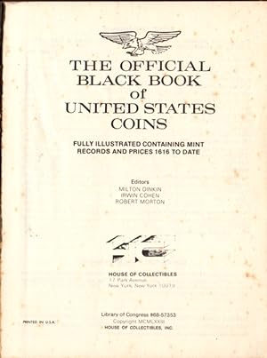 Seller image for The Official Black Book Of United States Coins for sale by Clausen Books, RMABA