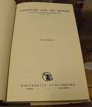 Immagine del venditore per GAEKWADS AND THE BRITISH. venduto da Parnassus Book Service, Inc