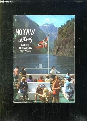 Image du vendeur pour BROCHURE. NORWAY CALLING. NORGE, NORWEGEN, NORVEGE. mis en vente par Le-Livre