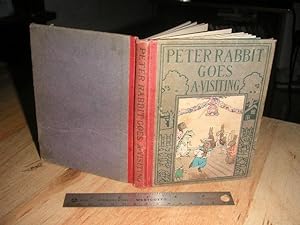Imagen del vendedor de Peter Rabbit Goes A-Visiting a la venta por The Vintage BookStore