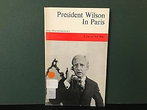 Seller image for President Wilson in Paris for sale by Bookwood