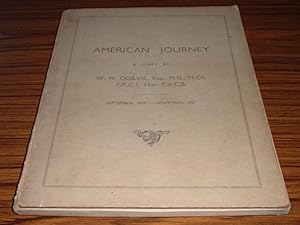 American Journey A Diary September 1937 - November 1937