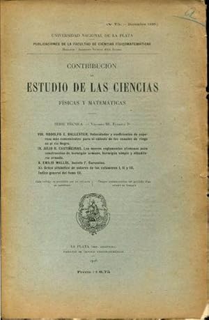 VELOCIDADES Y COEFICIENTES DE ASPEREZA MAS CONVENIENTES PARA EL CALCULO DE LOS CANALES DE RIEGO E...