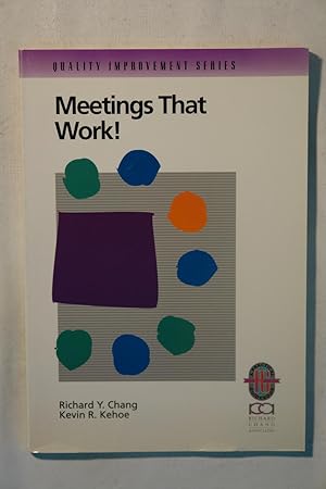 Image du vendeur pour Meetings That Work! : A Practical Guide to Shorter and More Productive Meetings mis en vente par NOMBELA LIBROS USADOS