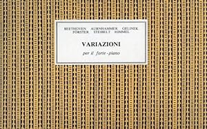 Image du vendeur pour Variazioni per il forte-piano. mis en vente par FIRENZELIBRI SRL
