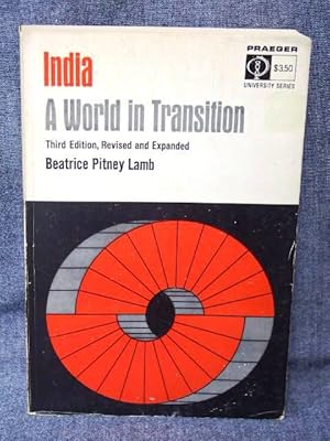 Seller image for India A World in Transition for sale by Past Pages