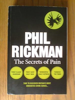 The Secrets of Pain - proof copy