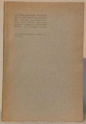 Bild des Verkufers fr Le origini e il Duecento. Un cinquantennio di studi sulla letteratura italiana 1886-1936. zum Verkauf von Bouquinerie du Varis