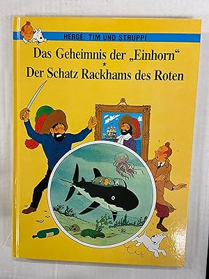 Bild des Verkufers fr Tintin Book in German (Germany): Das Geheimnis der "Einhorn"/ Der Schatz Rackhams des Roten (The Secret of the Unicorn/ Red Rackham's Treasure) (Tintin Foreign Languages- Langues trangres) zum Verkauf von CKR Inc.