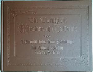 Seller image for The twenty-one missions of California : reproductions from paintings for sale by Joseph Burridge Books