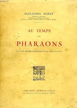 Bild des Verkufers fr AU TEMPS DES PHARAONS zum Verkauf von Le-Livre