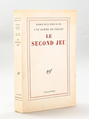 Le Second Jeu - Une somme de Poésie II [ Livre dédicacé par l'auteur à Jean Paulhan ]
