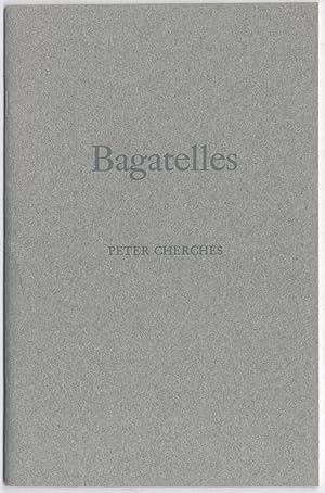 Image du vendeur pour Bagatelles mis en vente par Between the Covers-Rare Books, Inc. ABAA