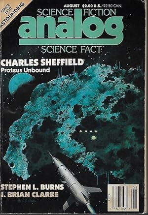 Imagen del vendedor de ANALOG Science Fiction/ Science Fact: August, Aug. 1988 ("Proteus Unbound") a la venta por Books from the Crypt