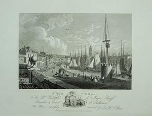 Seller image for An Original Antique Engraving llustrating Bristol in Gloucestershire. Published in 1825 for sale by Rostron & Edwards